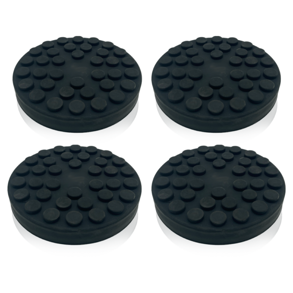 Gummiteller-Set für Ravaglioli RAV OMCN Space Sirio Hebebühnen - 145mm (4 stk)