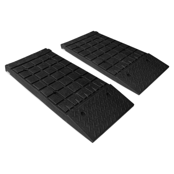 Auffahrrampen für Hebebühnen Bordsteinrampen - 500x1030x70mm (2 stk)