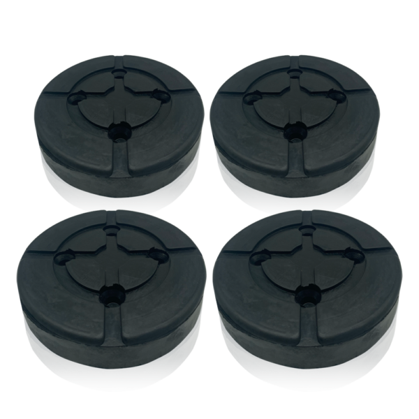 Gummiteller-Set für Werther OMA Twin Busch ATH - 133mm (4 stk)
