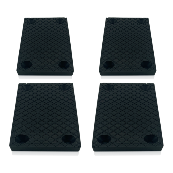 Gummiteller-Set für Twin Busch Hebebühnen - 126,5x74x10 (4 stk)