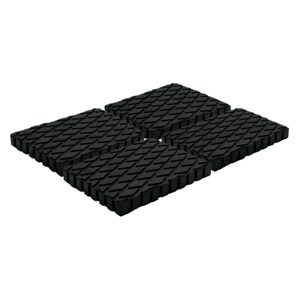 Gummiklotz-Set Gummiaufnahmen für Hebebühnen - 160x120x20mm (4 stk)