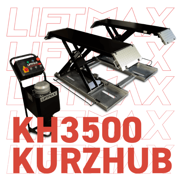 LIFTMAX KH3500 Mobile Kurzhub-Scherenbühne 3500kg - 230V NEU